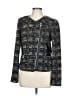 Rebecca Taylor Tweed Black Blazer Size 10 - photo 1