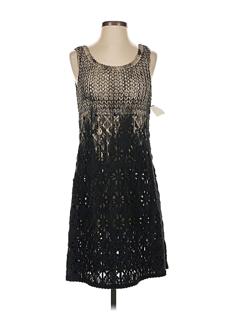 Pre-owned Save The Queen Cocktail Dress In Black