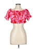 Shein Curve Pink Short Sleeve Blouse Size 12 Plus (0) - photo 1