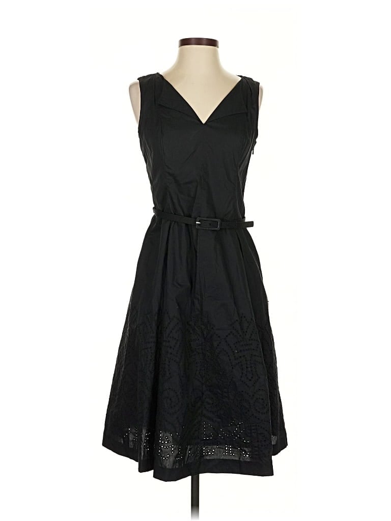 Pre-owned Talbots Casual Dress In Black