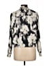 H&M 100% Polyester Print Ivory Jacket Size 10 - photo 2
