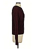 Bass Tweed Burgundy Pullover Sweater Size XS - photo 4