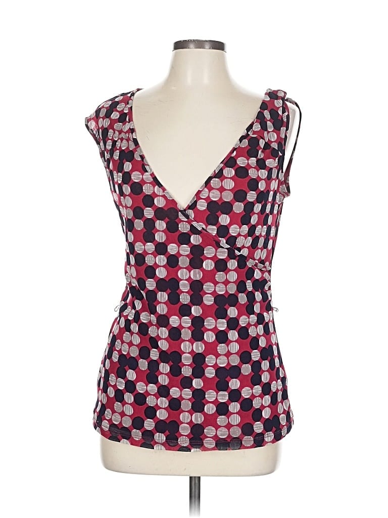 Pre-owned New York And Company Sleeveless Blouse In Pink