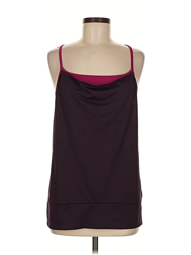 Pre-owned C9 By Champion Tank Top Burgundy Strapless Neckline Tops