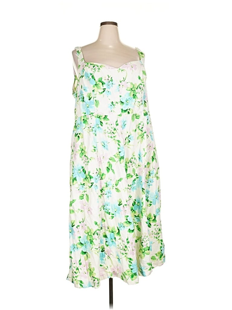 Pre-owned Old Navy Casual Dress In Green