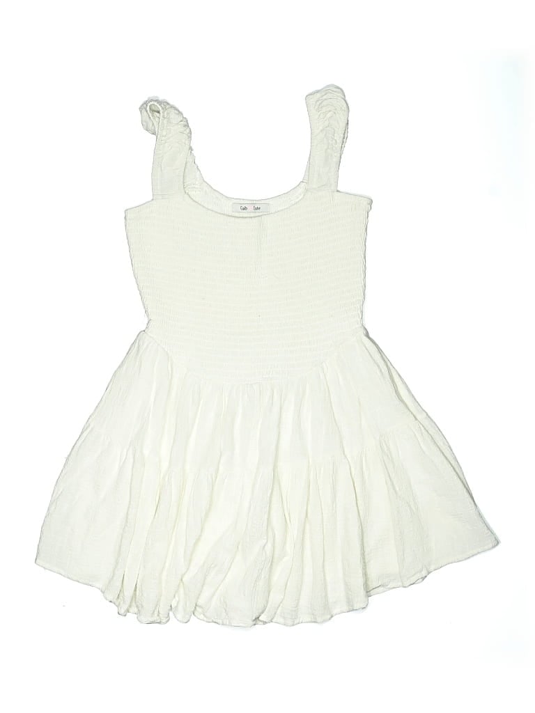 Pre-owned Assorted Brands Kids' Dress In White