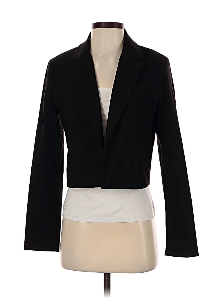 Pre-owned Rachel Zoe Tjx Blazer Jacket In Black