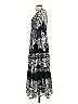 Vineet Bahl 100% Polyester Paisley Black Casual Dress Size S - photo 5