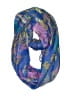 Unbranded Paisley Blue Purple Scarf One size - photo 1