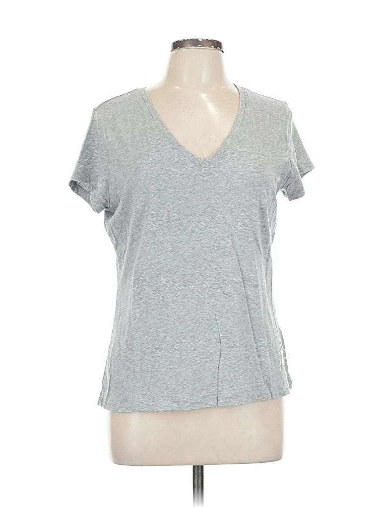 Pre-owned Banana Republic Factory Store Short Sleeve T-shirt In Gray