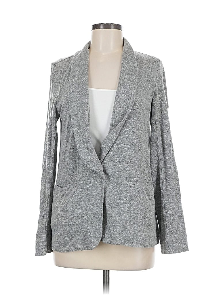 Pre-owned Soft Joie Blazer Jacket In Gray