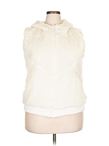 Zyia Active Faux Fur Vest (view 1)