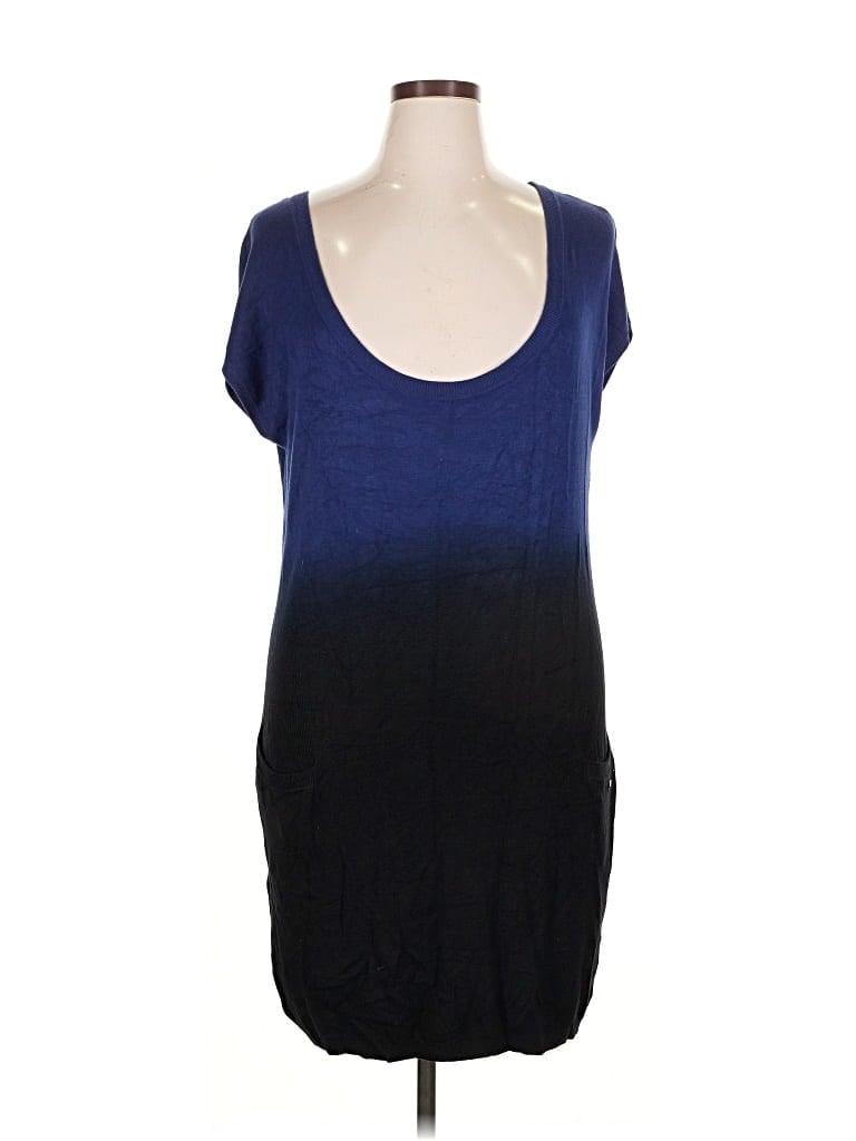Pre-owned Firenze Casual Dress In Blue