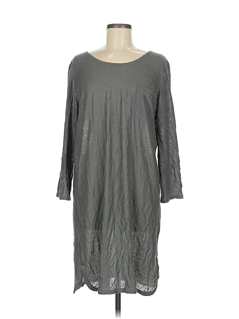 Pre-owned Brochu Walker Casual Dress In Gray