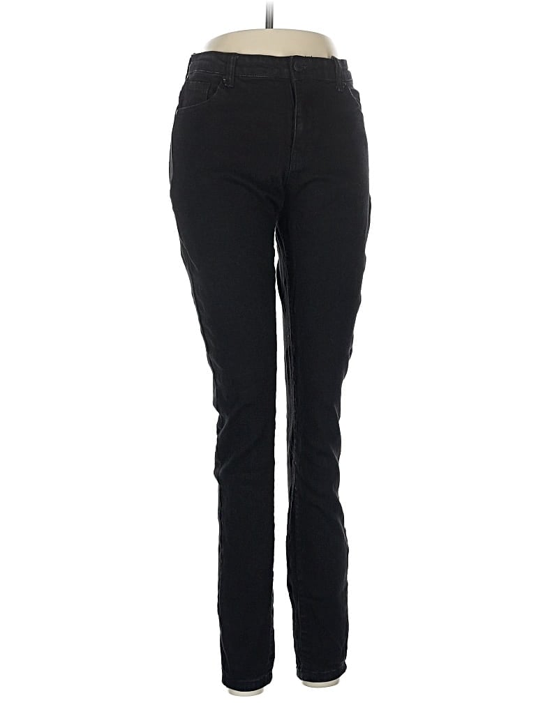 Pre-owned Grace & Lace Jeggings In Black
