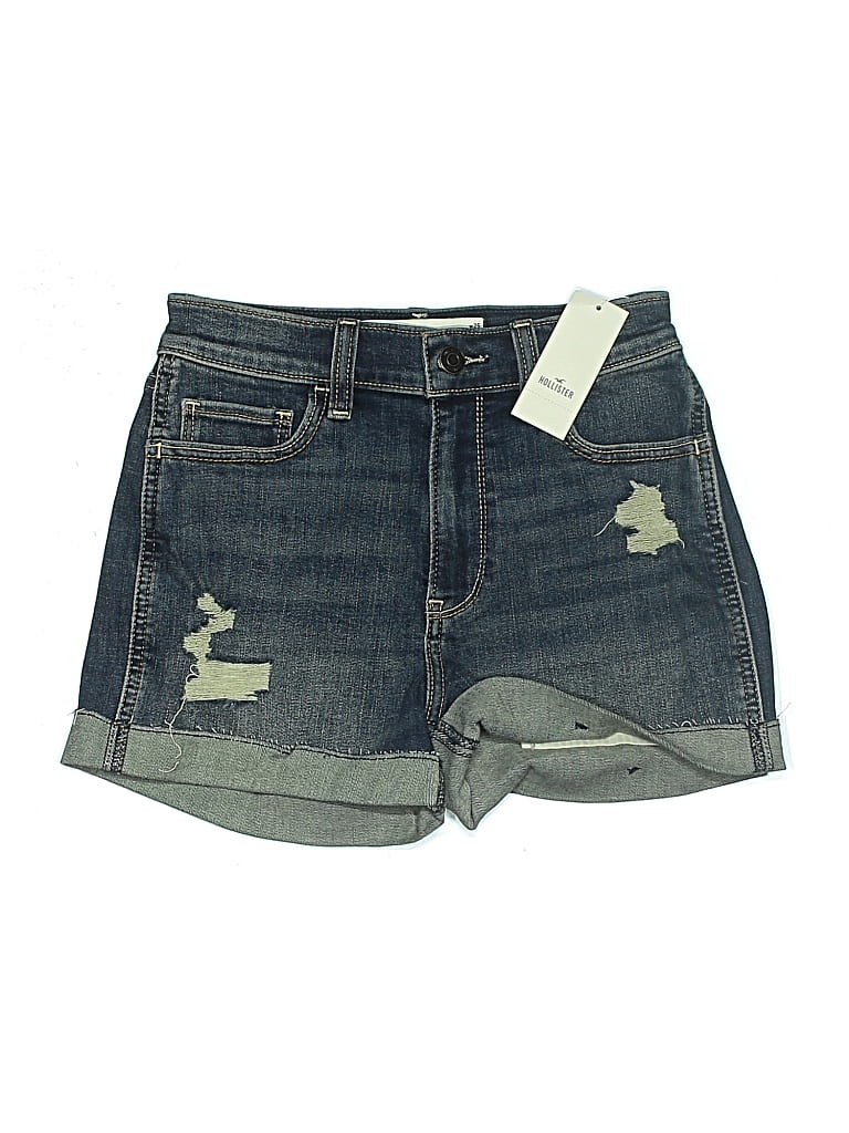 Hollister Denim Shorts In Blue