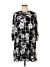 Apt. 9 Black Casual Dress Size XL - photo 1