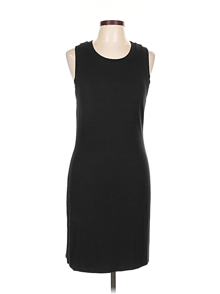 Bordeaux Casual Dress In Black