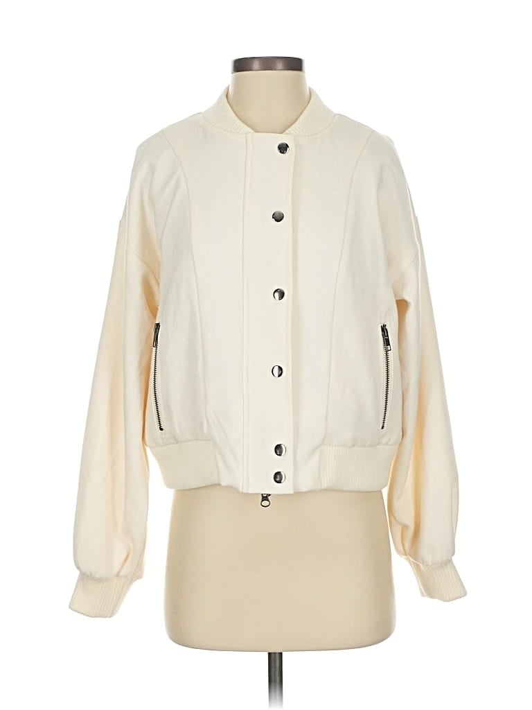 Pre-owned Evereve Jacket In White