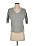 Express Tweed Gray 3/4 Sleeve T-Shirt Size XS - photo 1