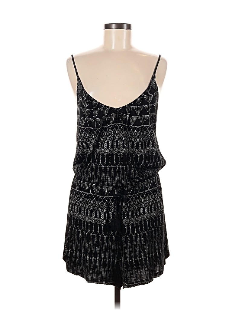 Pre-owned H&m Romper In Black
