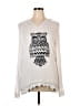 Miss Chievous Ivory Pullover Sweater Size XL - photo 1