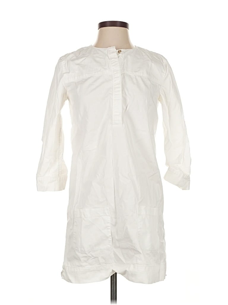 Pre-owned Armani Exchange Casual Dress In White