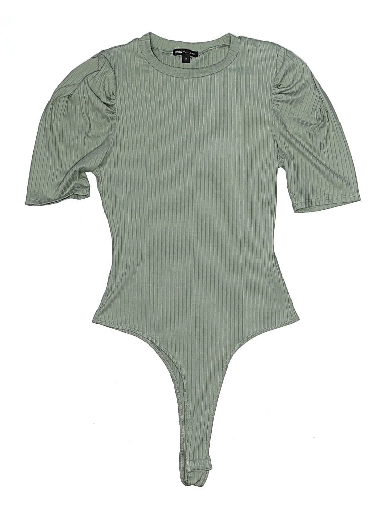 Pre-owned Moa Moa Bodysuit In Green