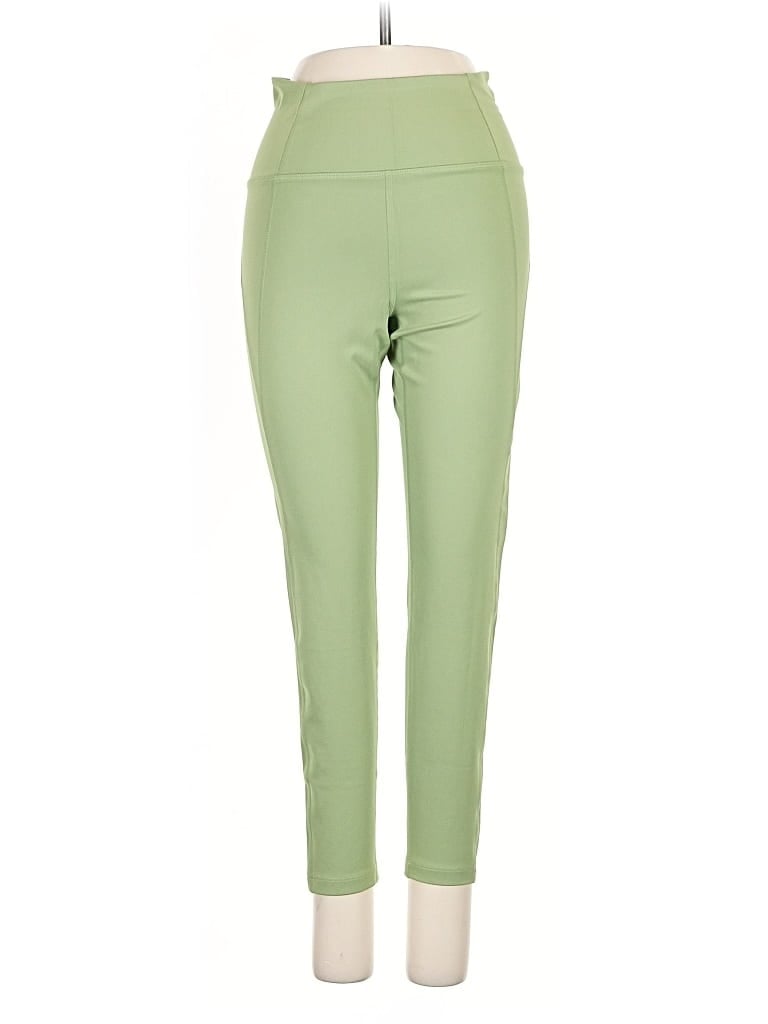 Pre-owned Girlfriend Collective Active Pants In Green
