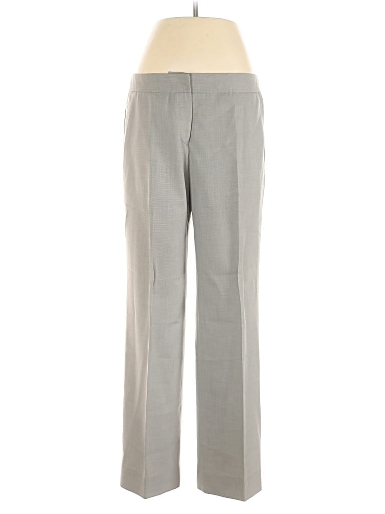Pre-owned Anne Klein Ii Dress Pants In Gray