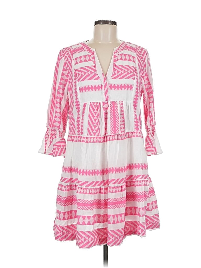 Pre-owned Crown & Ivy Casual Dress In Pink