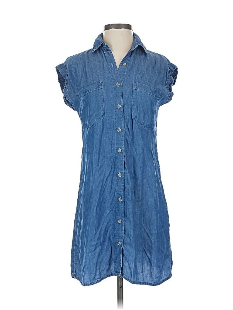 Pre-owned Harper Heritage Casual Dress In Blue