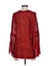 IRO 100% Viscose Red Long Sleeve Blouse Size EU (FR) 34 / US 2 - photo 2