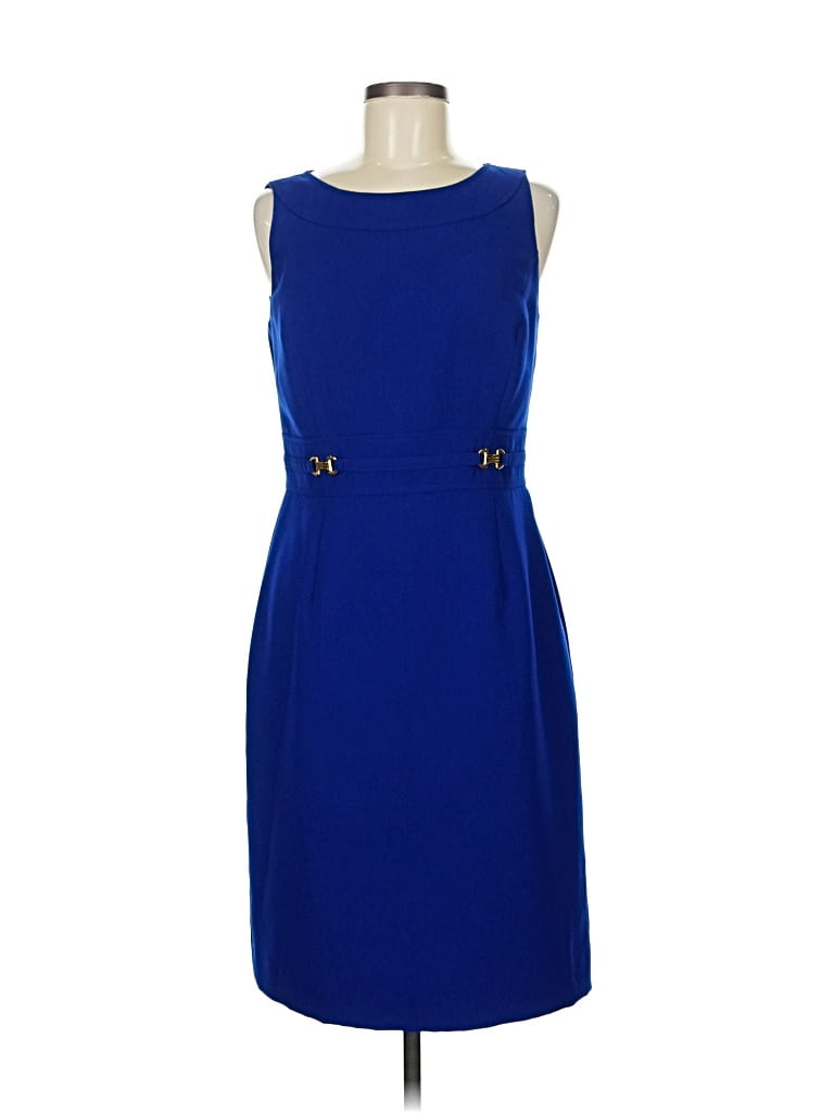 Pre-owned Tahari By Asl Cocktail Dress In Blue