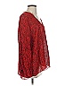 IRO 100% Viscose Red Long Sleeve Blouse Size EU (FR) 34 / US 2 - photo 4