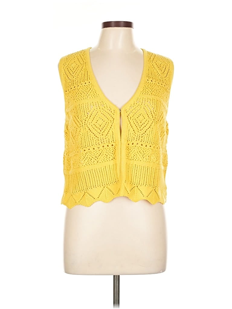 A New Day Cardigan Sweater In Yellow