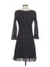 Studio M Argyle Black Casual Dress Size S - photo 2