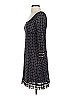 Studio M Argyle Black Casual Dress Size S - photo 5