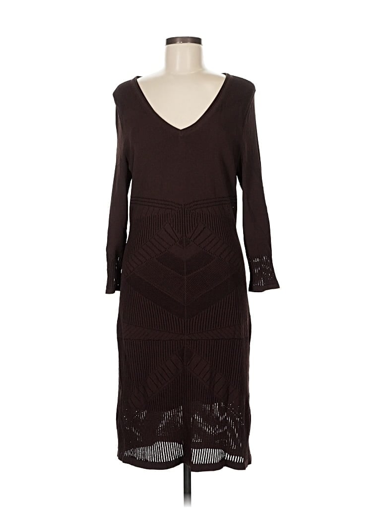 Pre-owned Etcetera Casual Dress In Brown