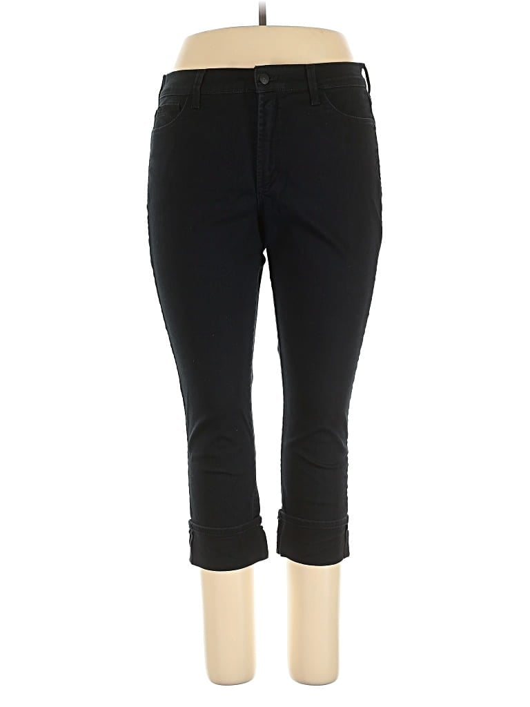Pre-owned Nydj Jeggings In Black