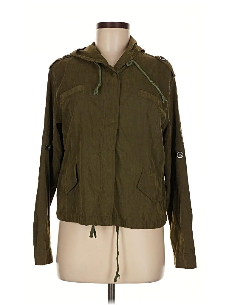 Pre-owned Brandy Melville Jacket In Green