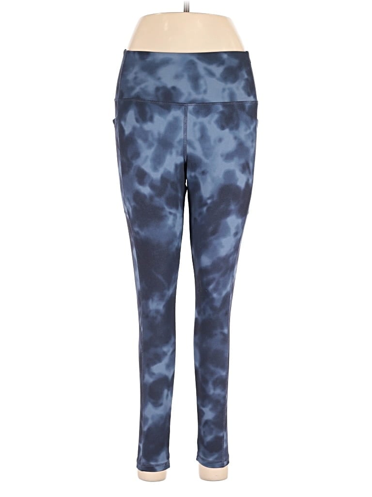 Pre-owned Danskin Active Pants In Blue