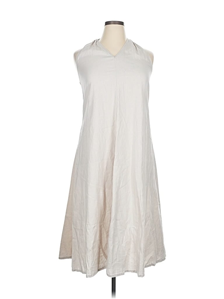 Pre-owned Morgan Taylor Casual Dress In White