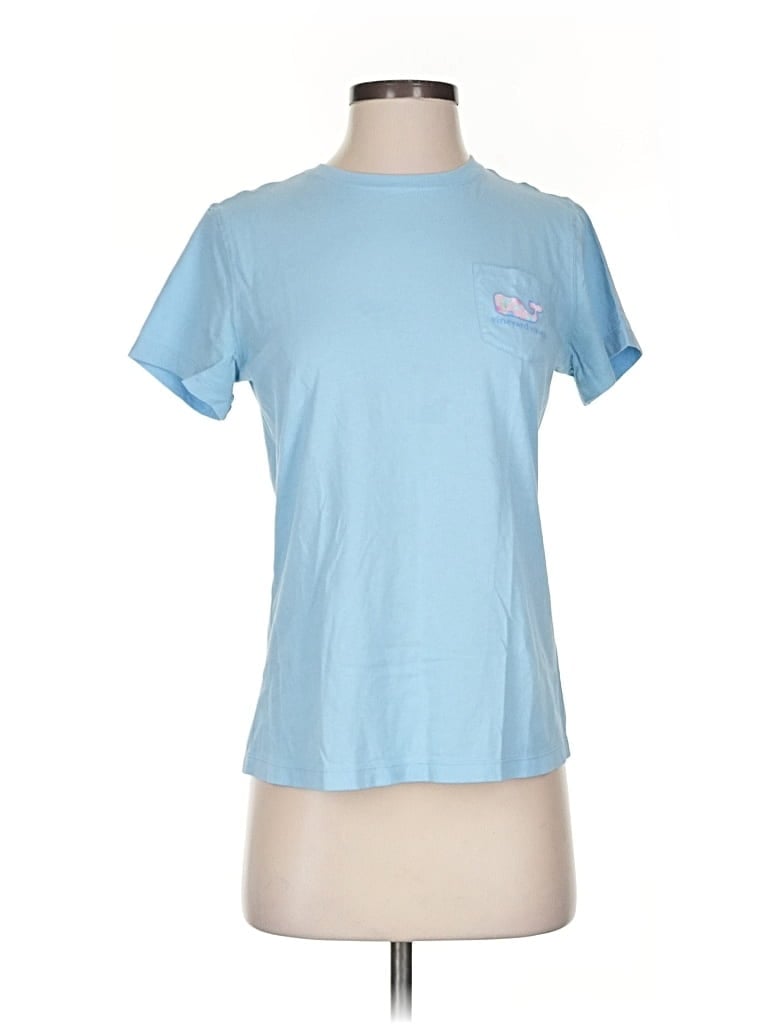 Pre-owned Vineyard Vines Short Sleeve T-shirt In Blue