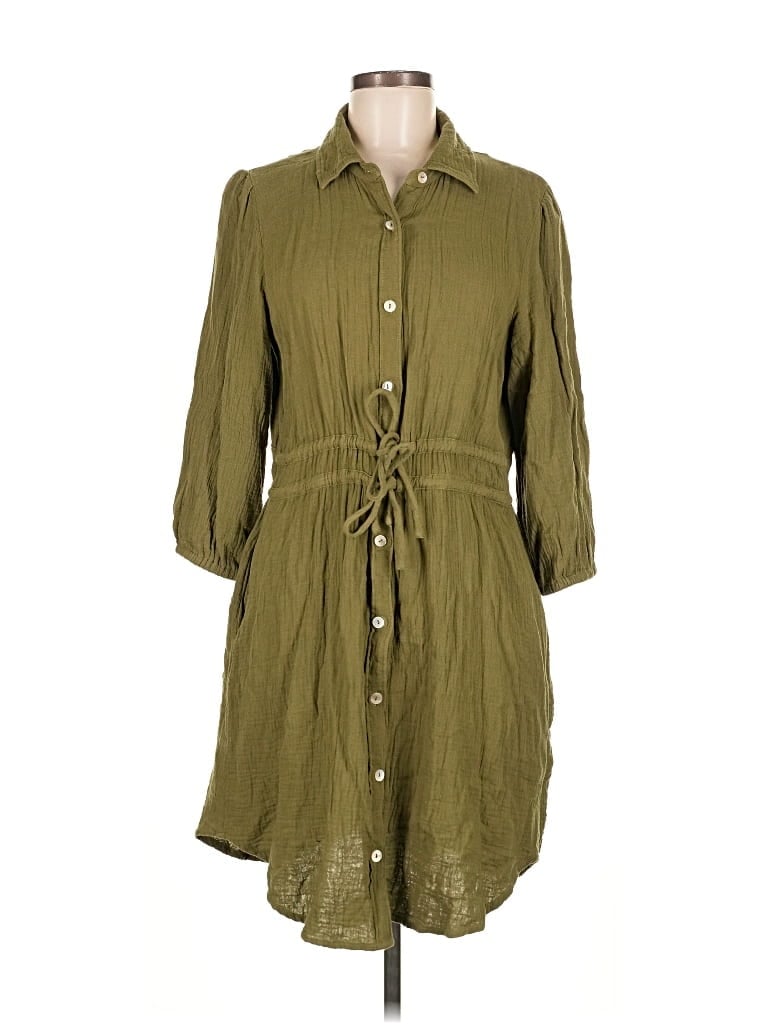 Pre-owned Maurices Casual Dress In Green