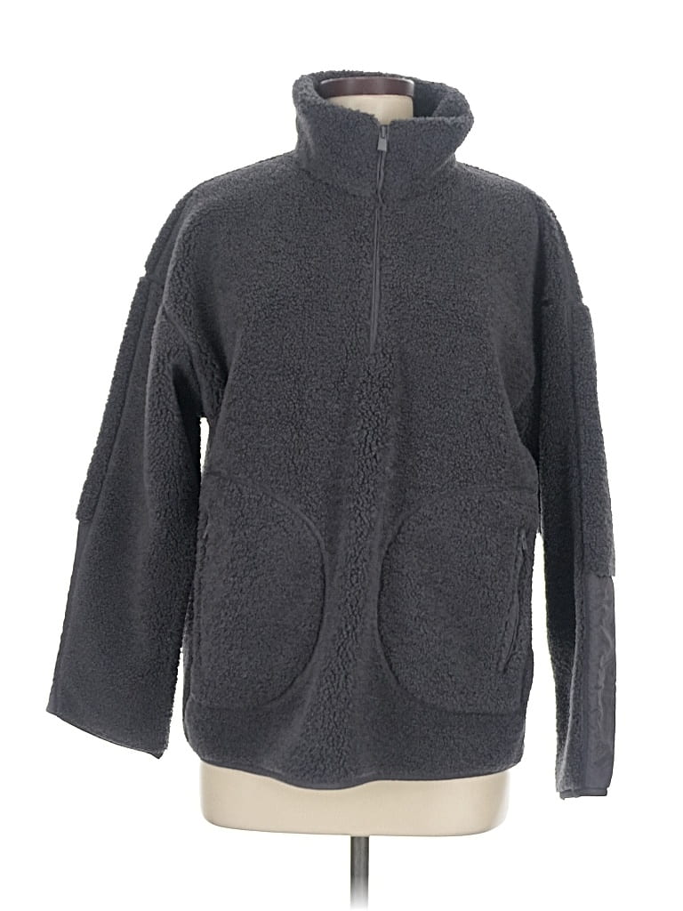 Pre-owned Sweaty Betty Turtleneck Sweater In Gray