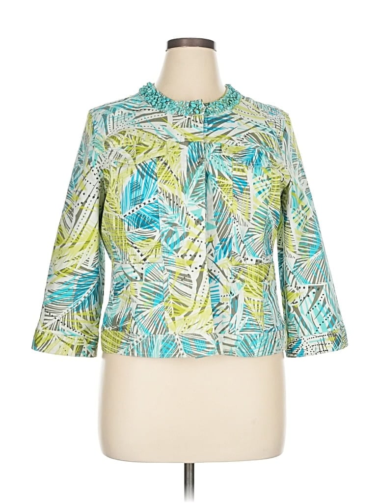 Pre-owned Ruby Rd. Jacket In Green