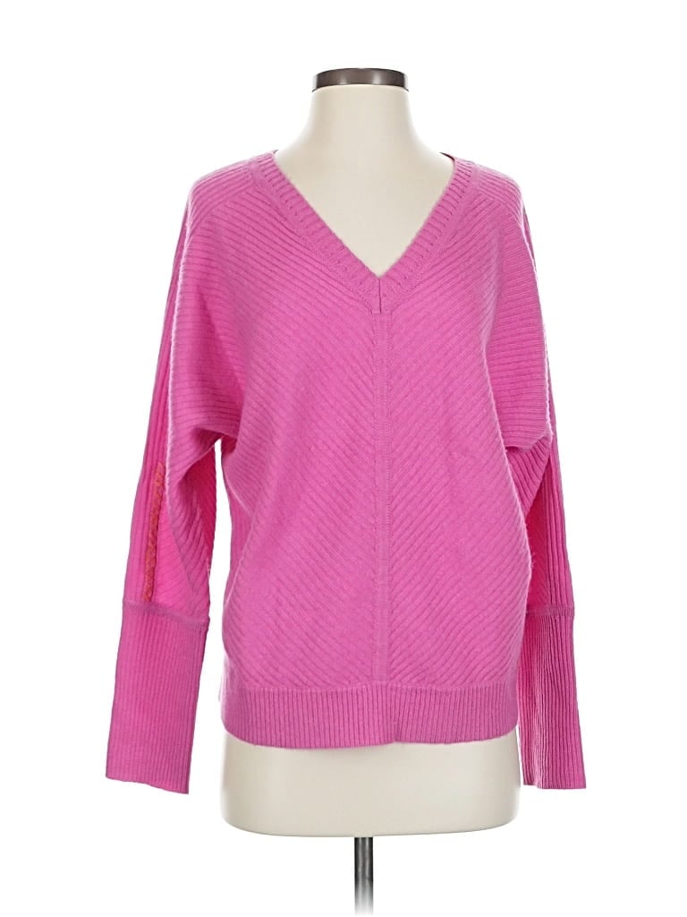 Pre-owned Lisa Todd Wool Pullover Sweater In Pink