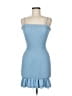 Love Tree 100% Polyester Blue Cocktail Dress Size M - photo 1
