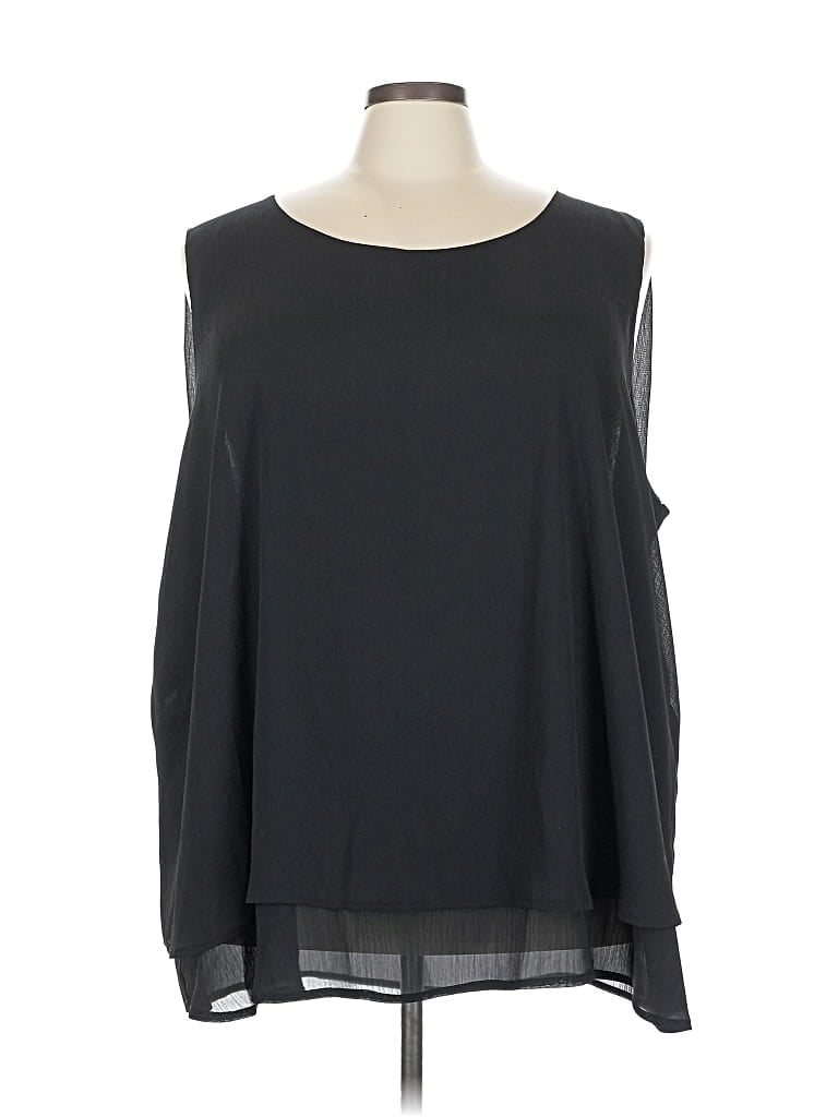 Torrid Long Sleeve Blouse In Black
